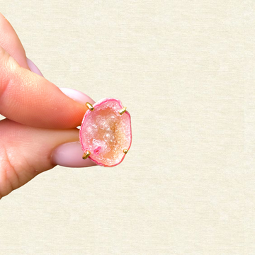 Orange pink - Gold