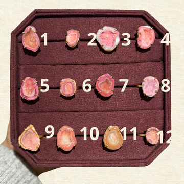 SOFT PINK GEODES