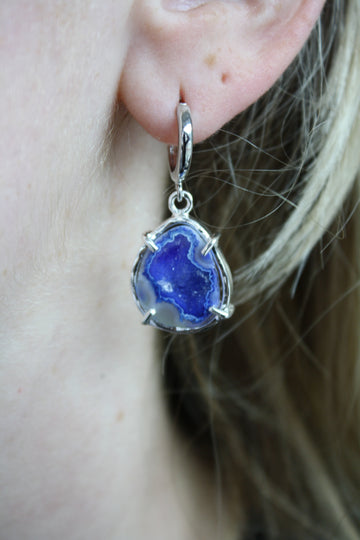 Blue pair silver
