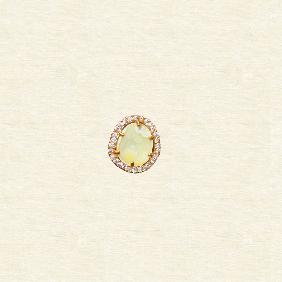 Diamond ring - Yellow