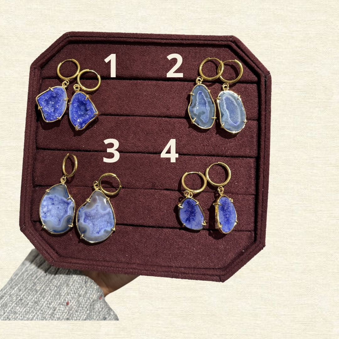 PURPLE/BLUE GEODES