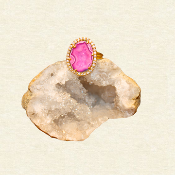 Diamond ring - Pink