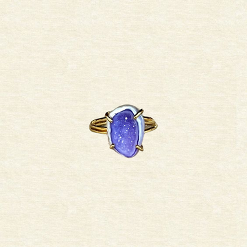 Blue geode - adjustable