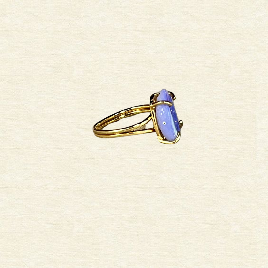 Blue geode - adjustable