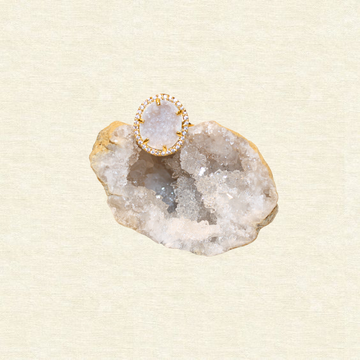 Diamond ring - White