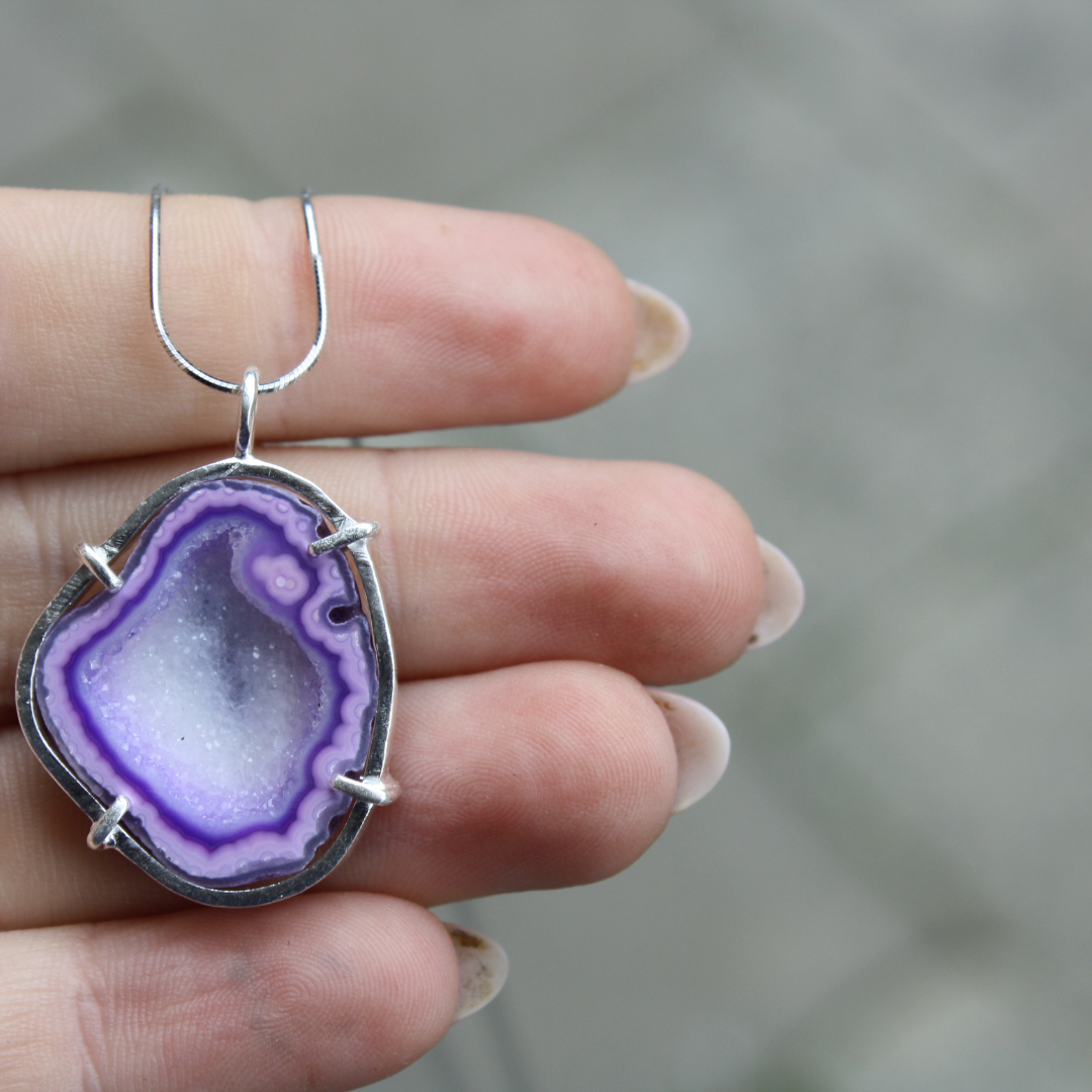 Purple - Silver