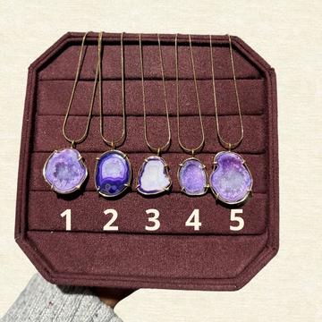 PURPLE GEODES