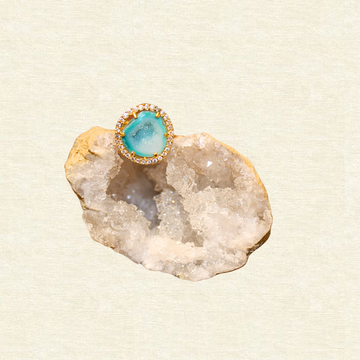 Diamond ring - Green