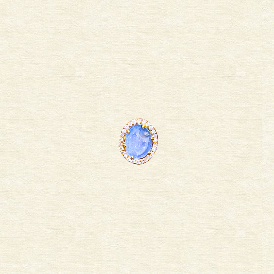 Diamond ring - Blue