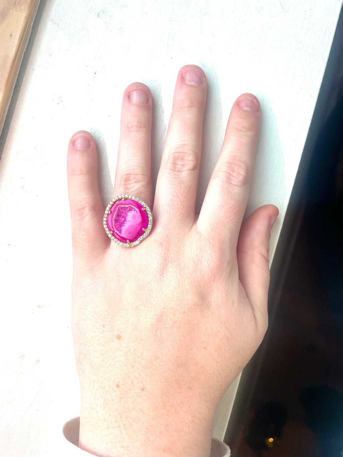Bright pink