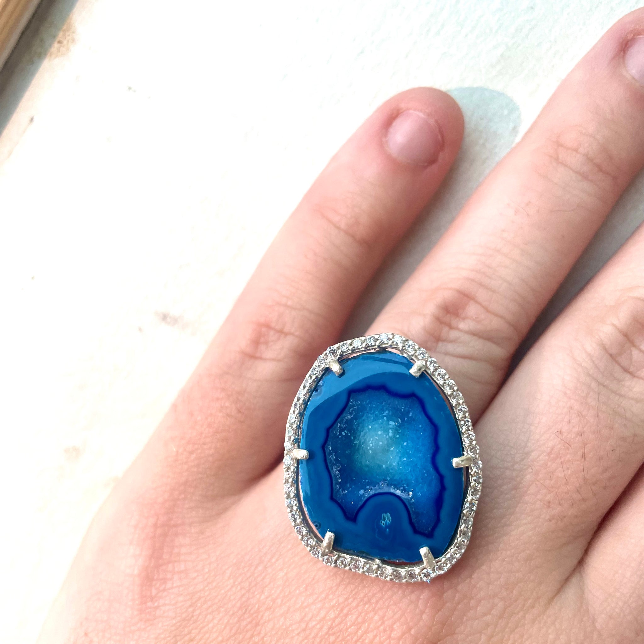 SILVER blue
