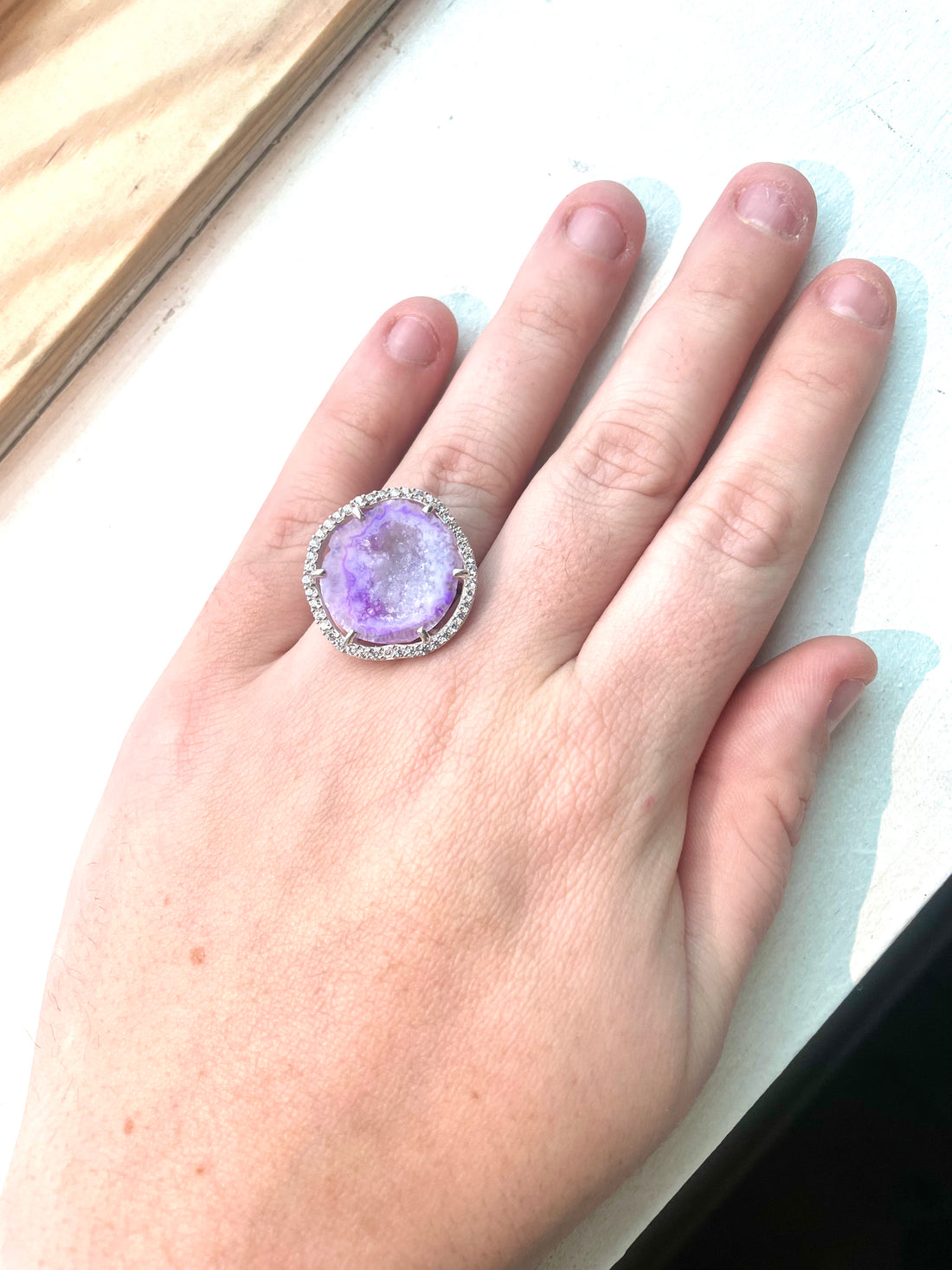 SILVER soft purple